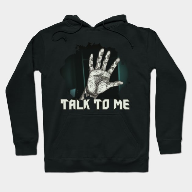 talk to me Hoodie by Pixy Official